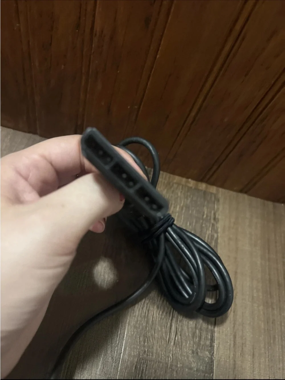 Sony Black PlayStation Dual Analog Wired Controller